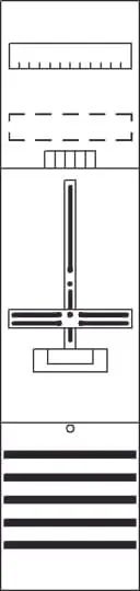 Produktfoto 1 von DF17A1XB Zählerfeld 7RE 1Z 16Q vorverd. mit Zählerkreuz 16qmm