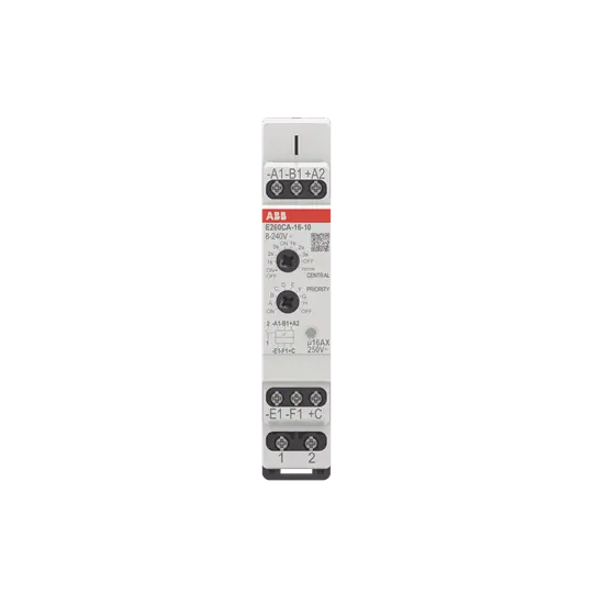 Produktfoto 1 von Elektronischer Stromstoßschalter 16 A, 1 Schließer, Zentral EIN/AUS, einstellbar