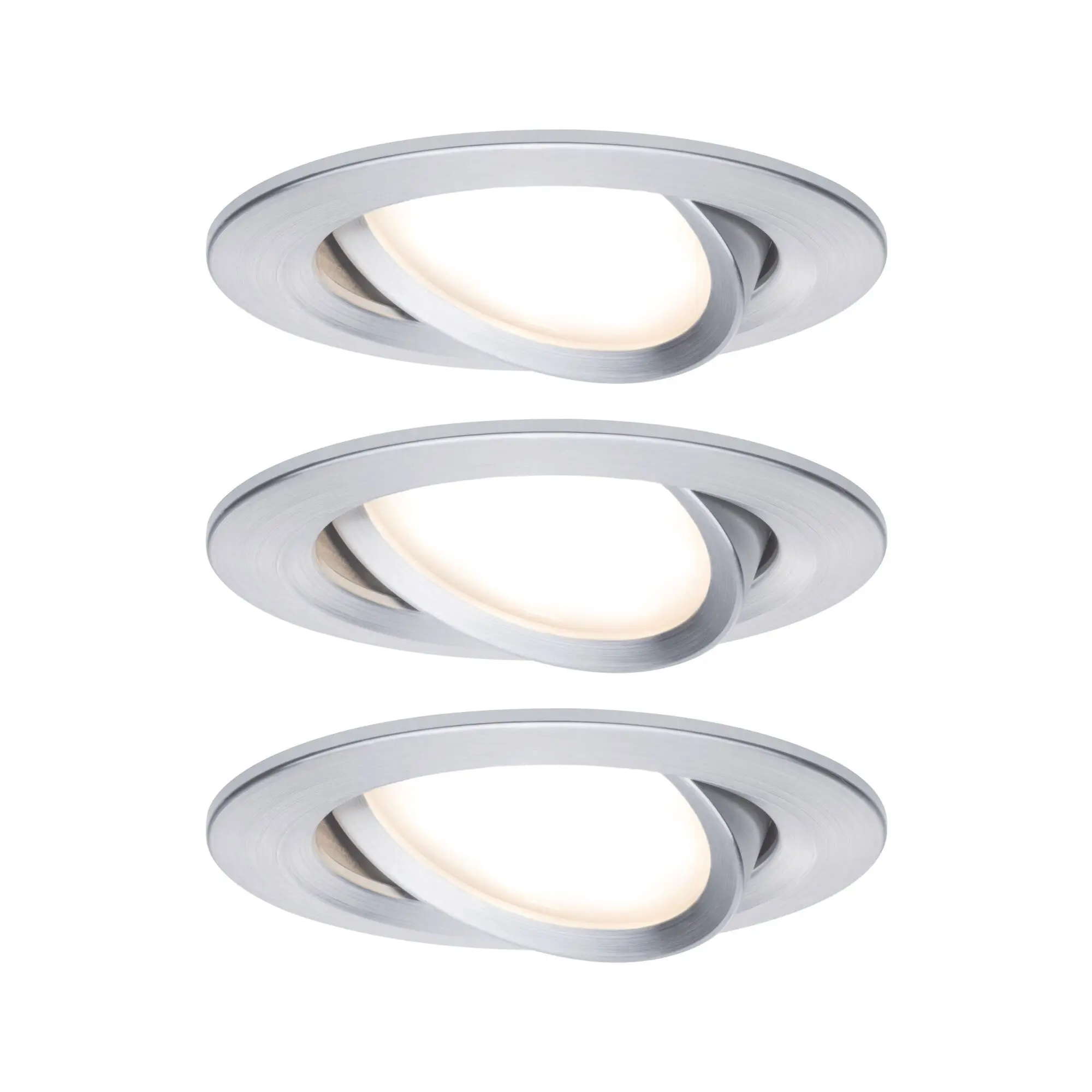 Produktfoto 1 von EBL Set Nova Coin rund schwenkbar LED