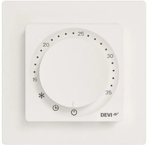 Produktfoto 1 von Programmierbarer Bluetooth-Thermostat, Boden- und Raumtemperierung, RAL9016