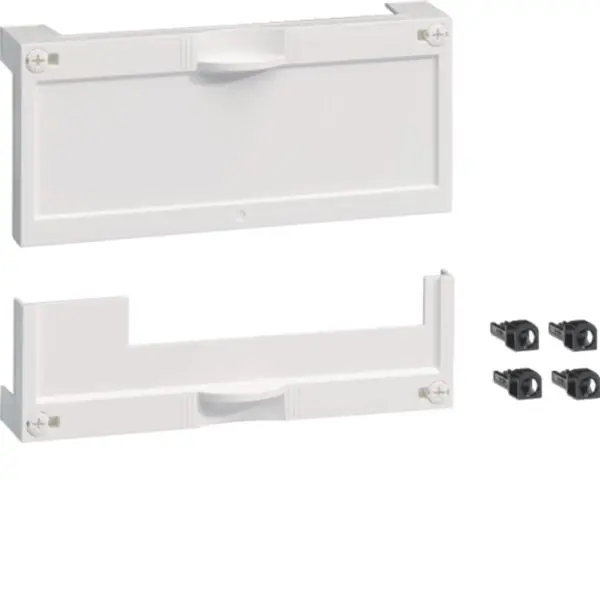 Produktfoto 1 von Abdeckungenset für Multimedia Kit, für Patch-Panel und für 3-fach-Steckdose