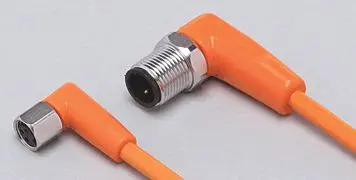 Produktfoto 1 von Verbindungskabel <50VAC 0,3m PVC Gehäuse PVC orange EPDM IP65/67-69K