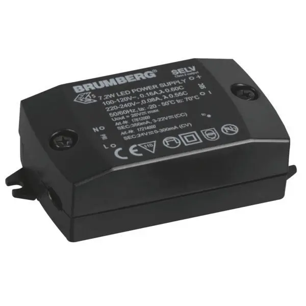 Produktfoto 1 von LED-Konverter, 350mA 7,2W, nicht dimmbar ohne Plug & Play