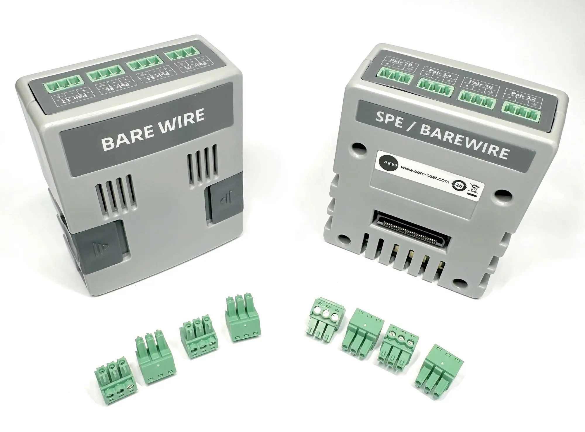 Produktfoto 1 von 2 Bare-Wire Testadapter z.direk.Anschl. von Single-Pair-Ethernet-Kabeln
