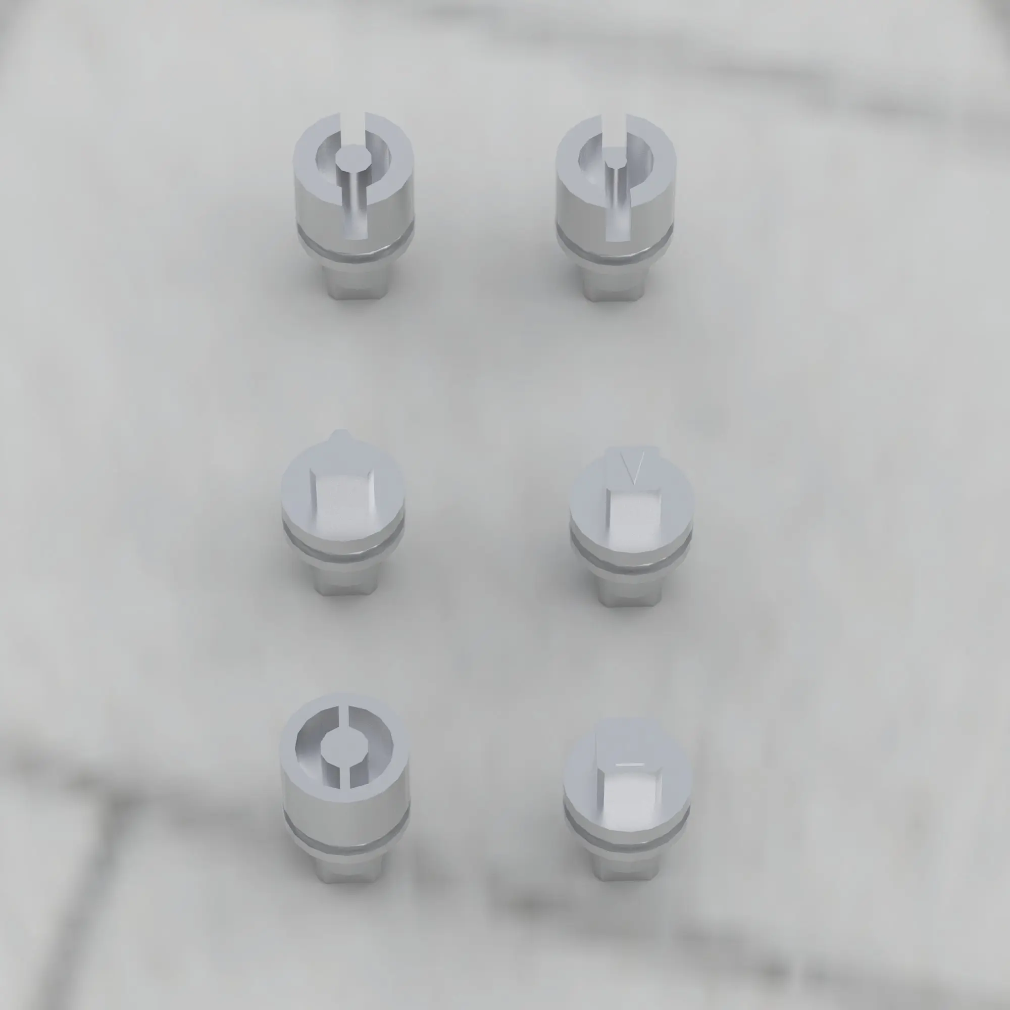Produktfoto 1 von Schlosseinsatz Doppelbart 3 mm