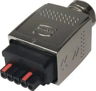 Produktfoto 1 von Han PushPull Power L Metal Plug var cod