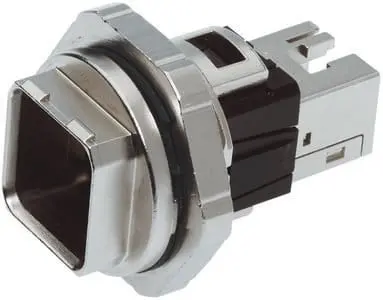Produktfoto 1 von Han PP PFT met. circular Bulkhead Cat.6