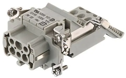 Produktfoto 1 von Anschlussverteiler 6 Kontakte Buchseneinsatz rechts