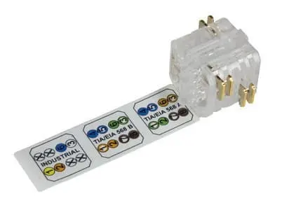 Produktfoto 1 von Ha-VIS preLink 10xAbschlussblock gelb AWG27-26