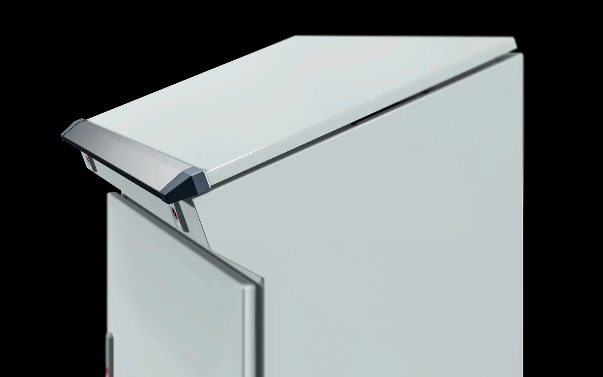 Produktfoto 1 von Standpulte TP, 2-türig, BH 1200x960 mm, Tiefe unten/oben 400x520 mm