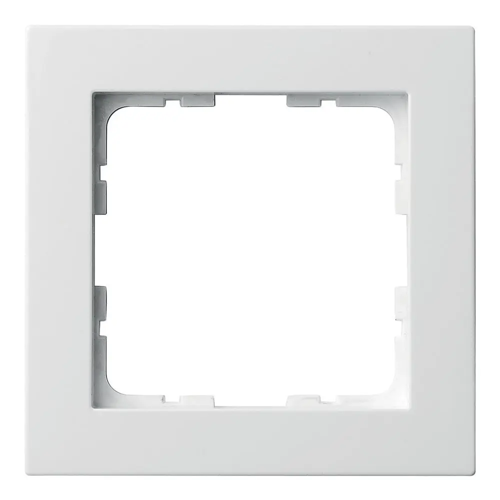 Produktfoto 1 von Abdeckrahmen 1-fach - Weiss - G0801CW
