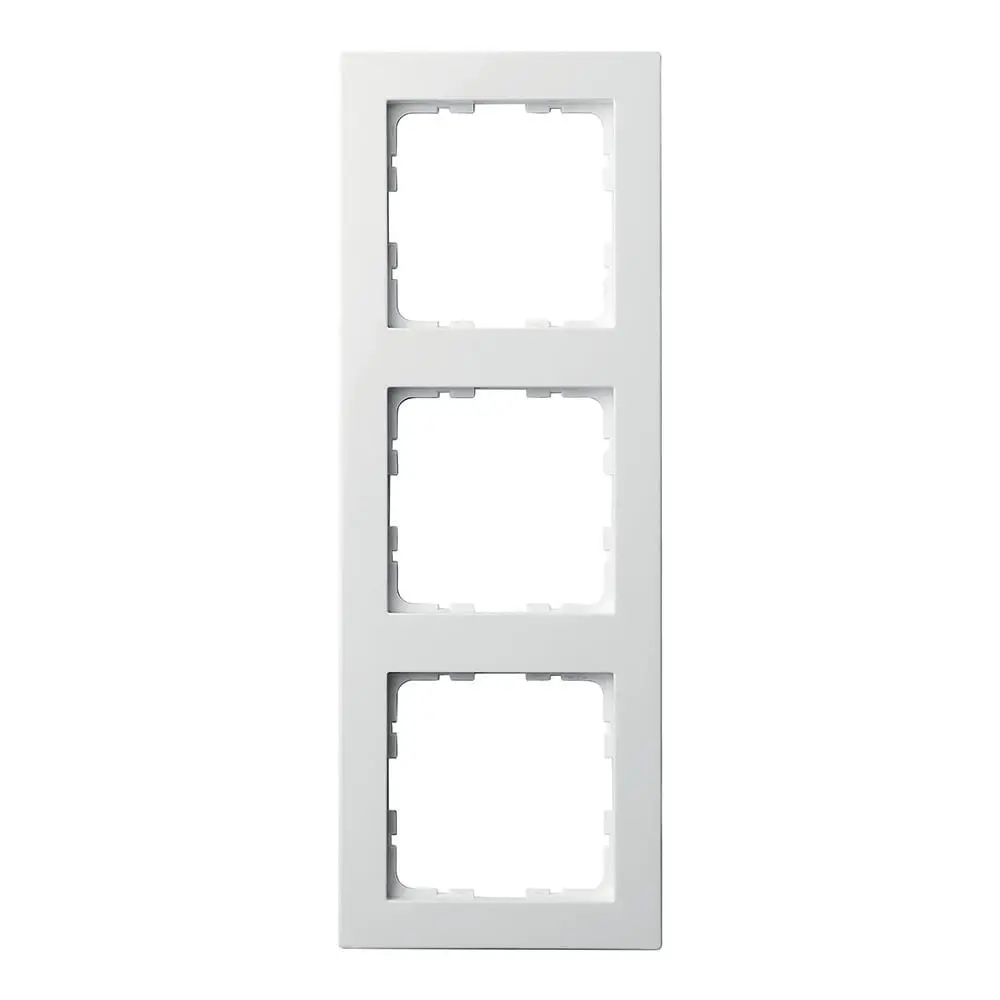 Produktfoto 1 von Abdeckrahmen 3-fach - Weiss - G0803CW