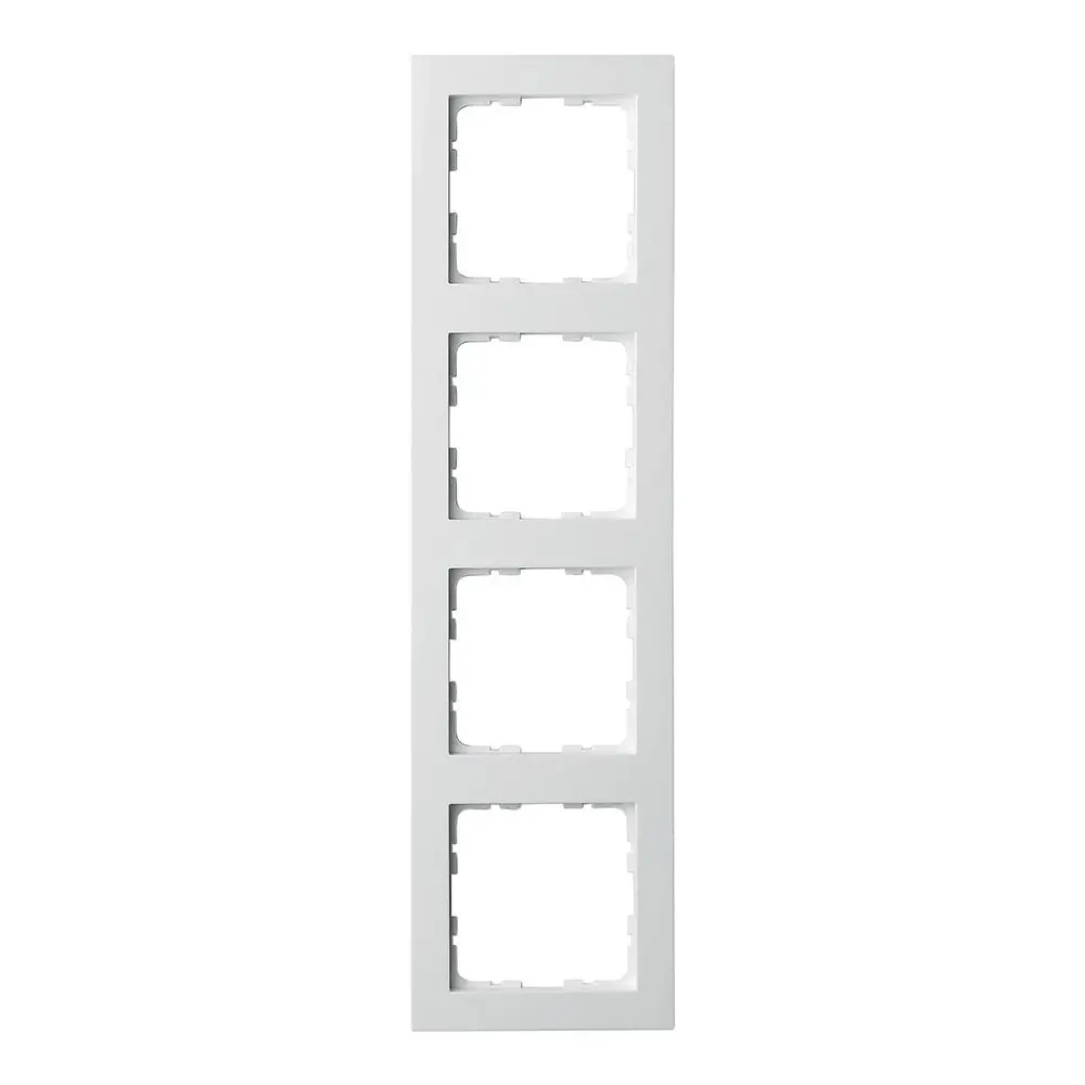 Produktfoto 1 von Abdeckrahmen 4-fach - Weiss - G0804CW