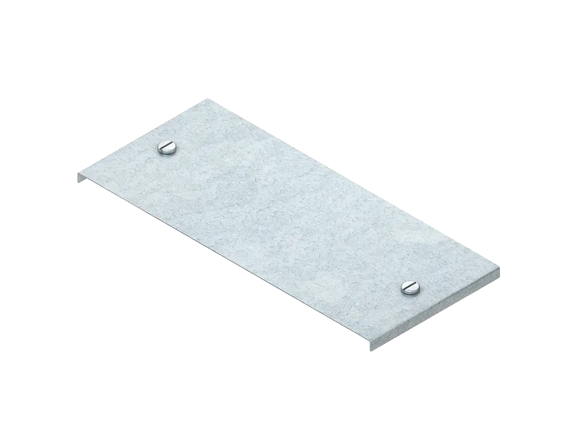 Produktfoto 1 von Deckel für Steigstück, 110x304 mm bandverzinkt, mit Drehriegelverschluss