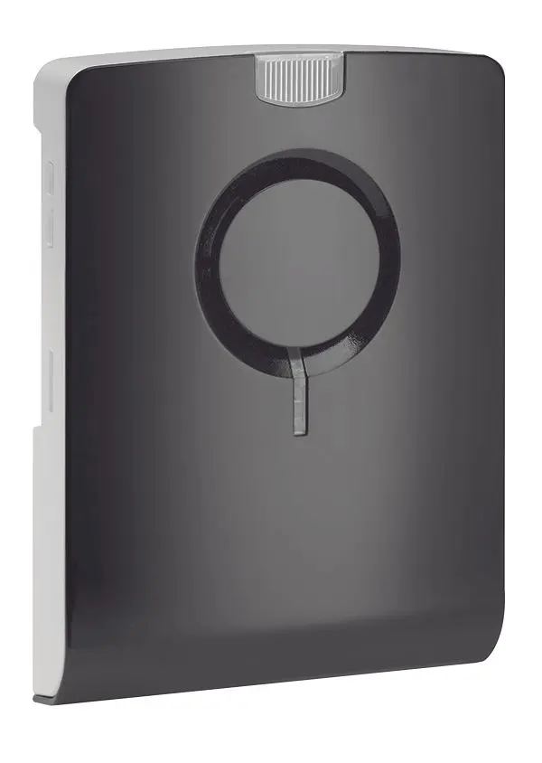 Produktfoto 1 von Elektronik Gong Echo schwarz 2f. 230V AC u.8-12V AC/DC schwarz/weiß