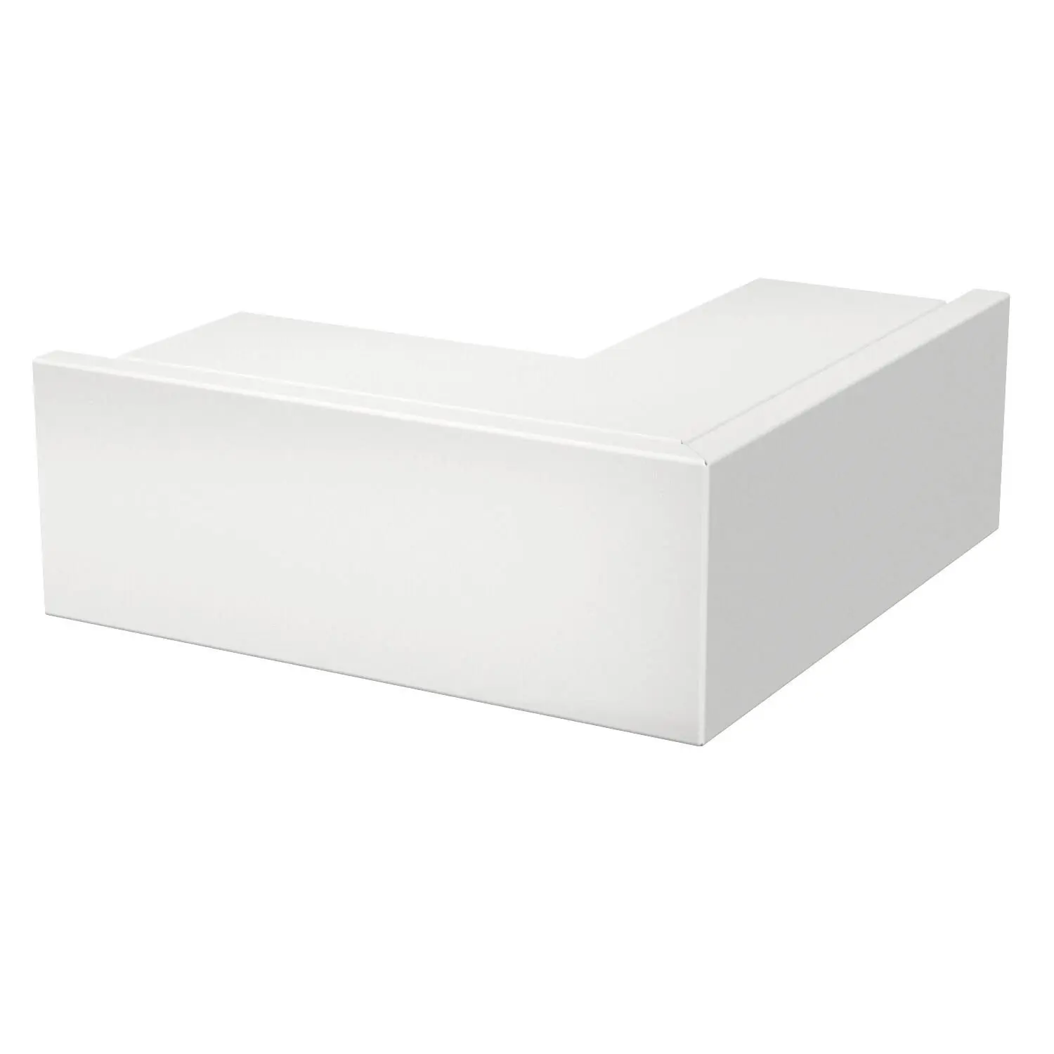 Produktfoto 1 von Außeneck 80x80mm, St, FSK, reinweiß, RAL 9010