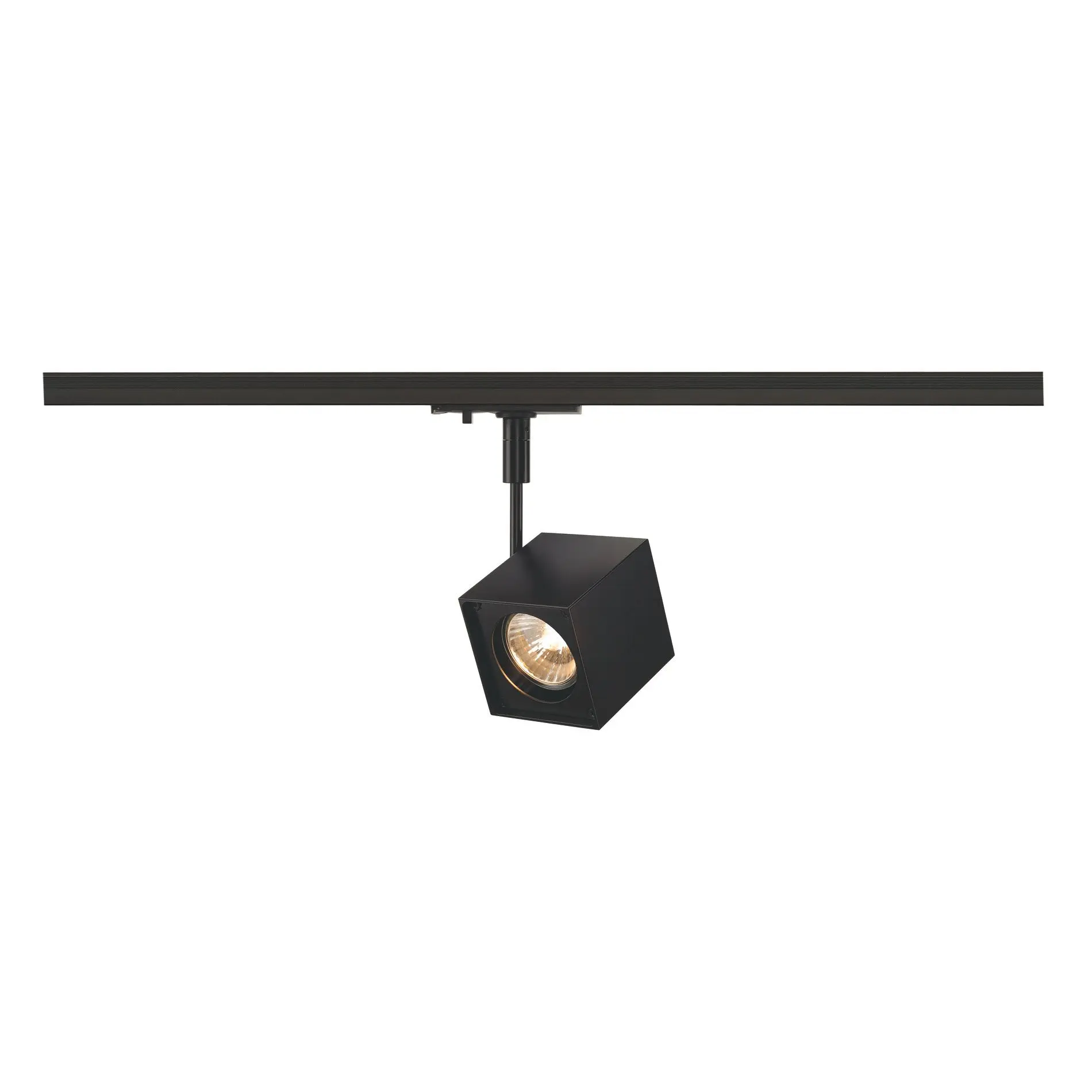Produktfoto 1 von ALTRA DICE Spot eckig schwarz GU10 max.50W m.1Ph.Adapter