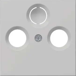 Produktfoto 1 von Abd. Koaxial-Antennensteckd. System 55 Grau m