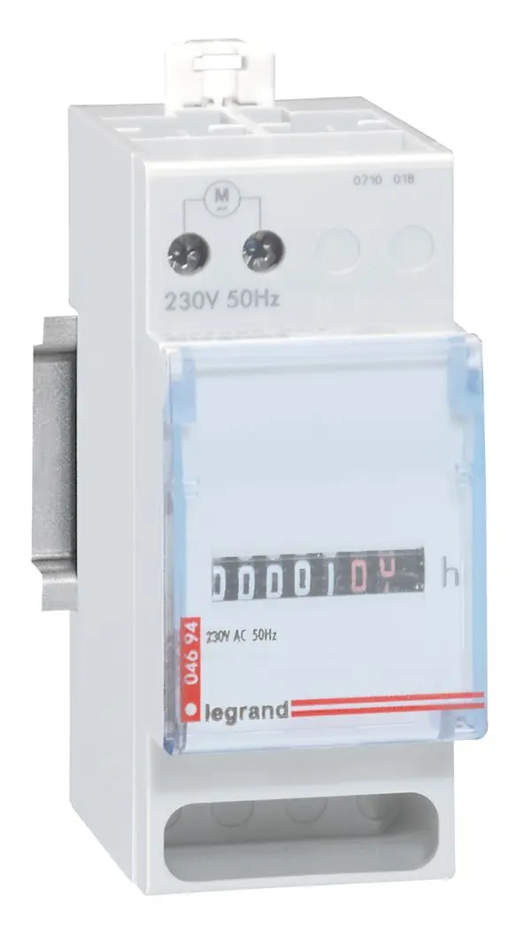 Produktfoto 1 von Betriebsstundenzähler Rex 2000 HC2, 2-modulig, 230 V/50 Hz, IP 20