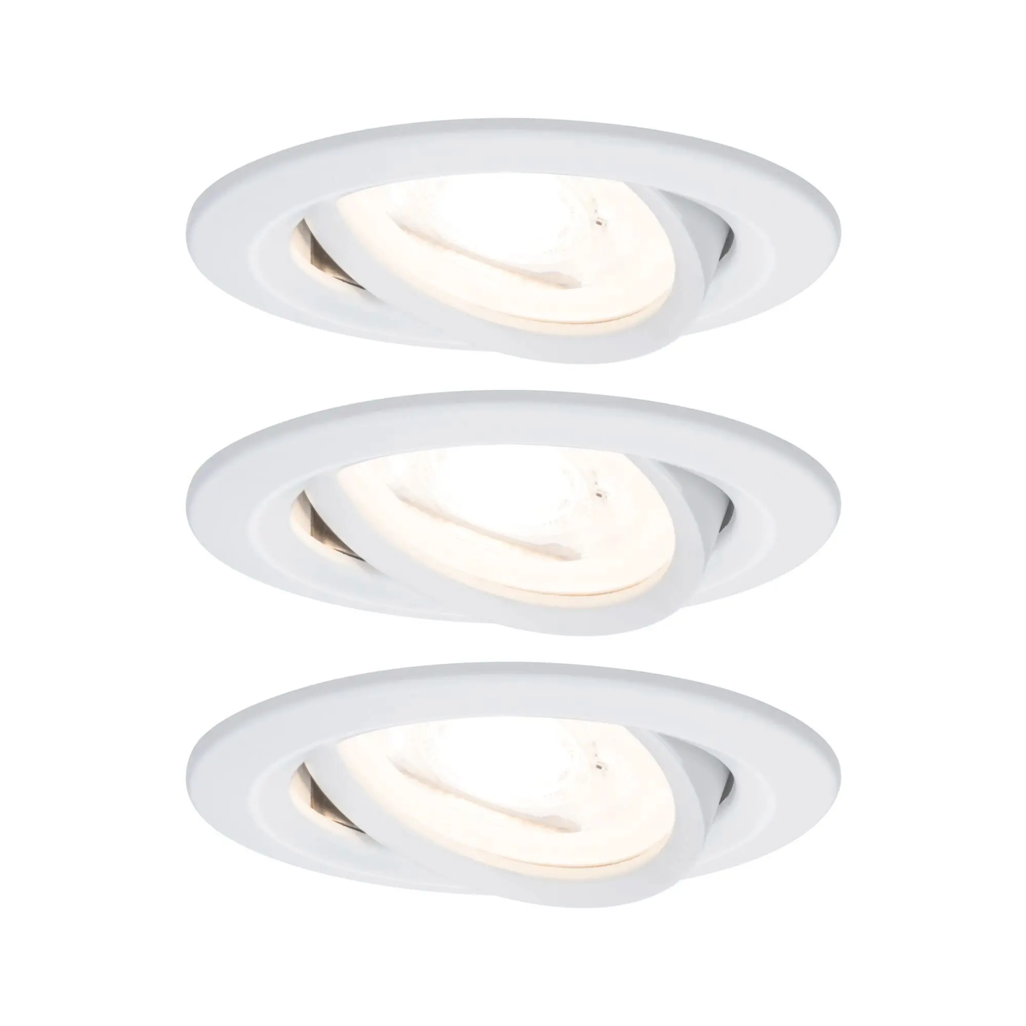 Produktfoto 1 von EBL Set Nova rd schw LED 3stepdim 3x6,5W