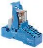 Produktfoto 1 von Koppelrelais mit Push-In-Klemmen, 3 Wechsler 10 A Spule 230 V AC