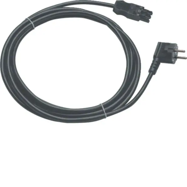 Produktfoto 1 von Anschlussleitung Wago 3x1,5mm² Winkelstecker auf Eingangsbuchse 2m