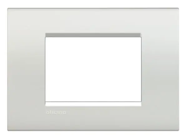 Produktfoto 1 von Abdeckrahmen LIVINGLIGHT f.Kompaktinstallation, 3-modulig, Weiß