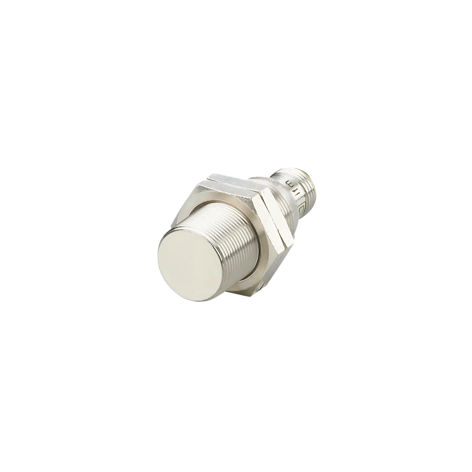 Produktfoto 1 von Ind.Sensor M18x1 L=46 Sn=8mm bündig S DC PNP M12 IP68 3L 400Hz