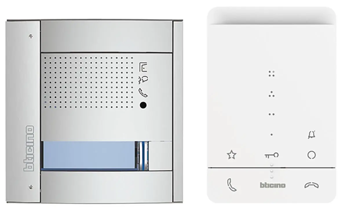 Produktfoto 1 von Flex'ONE Audio-Set m.Türstation SFERA 1 u.2 Ruftasten + CLASSE100 A16E