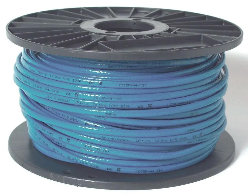 Produktfoto 1 von selbstlimitierendes Heizband, 10 W/m Meterware, Rohrbegleithzg.