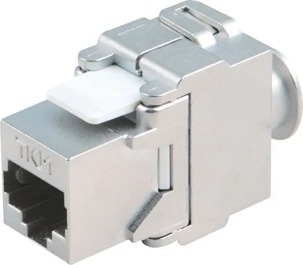 Produktfoto 1 von Cat6a RJ45 Buchse TKM KeystoneSelbstanschluss