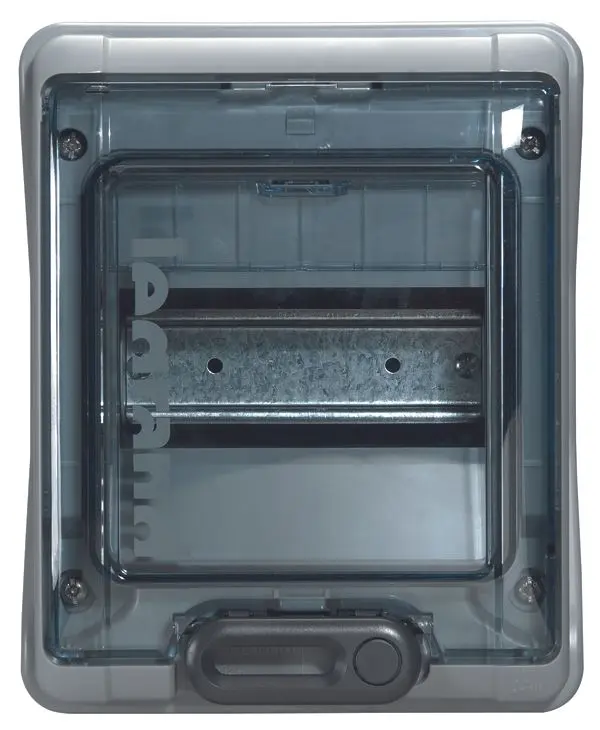 Produktfoto 1 von Feuchtraumverteiler Plexo³, AP, IP65-IK09, 1-reihig, 6 Module