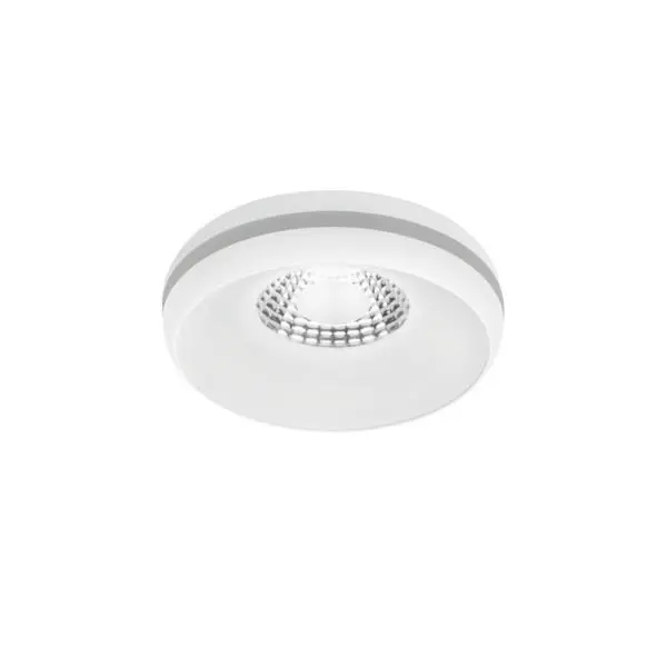 Produktfoto 1 von LED-Einbaudownlight 350 mA, 6 W, 24°, 3.000 K, rund, starr, gerundete Kante