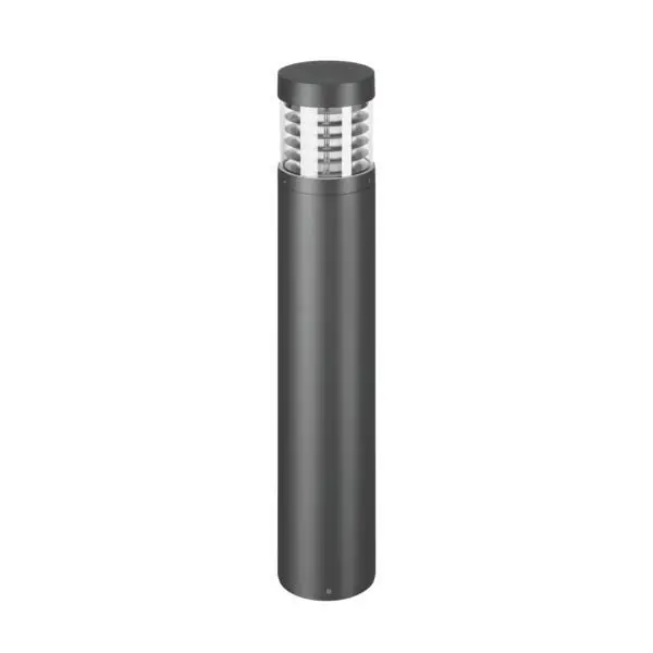 LED-Pollerleuchte 230 V AC, 50 Hz, 13W,3.000 K, strukturgraphit