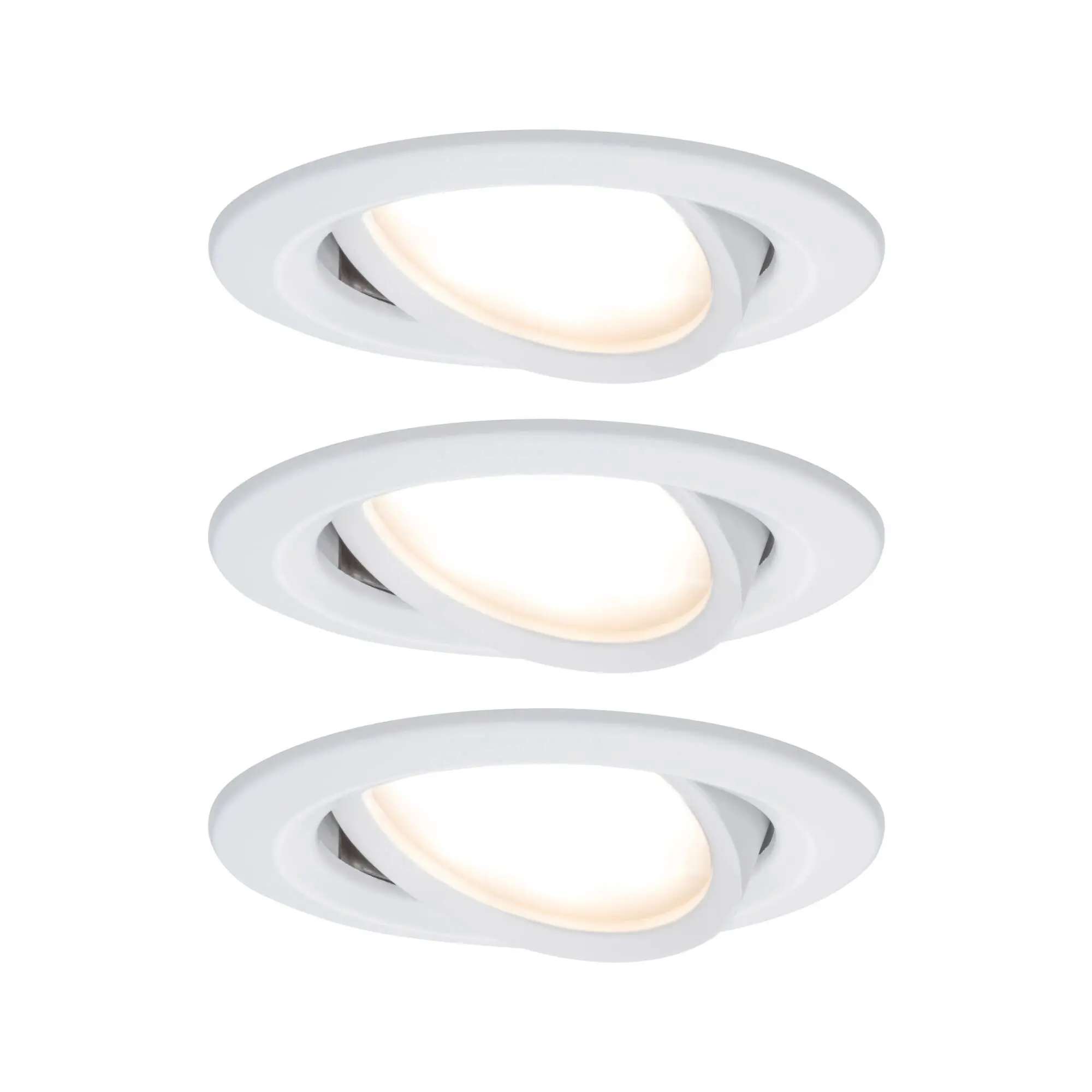 Produktfoto 1 von EBL Set Nova Coin 3-stepdim rd schw LED