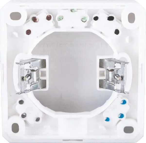 Produktfoto 1 von Herdanschlussdose UP+AP 16A/380V weiß (0