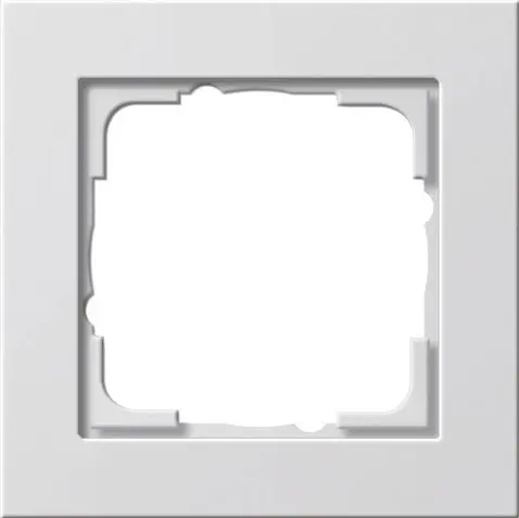 Produktfoto 1 von Abdeckrahmen 1fach E2 reinweiß