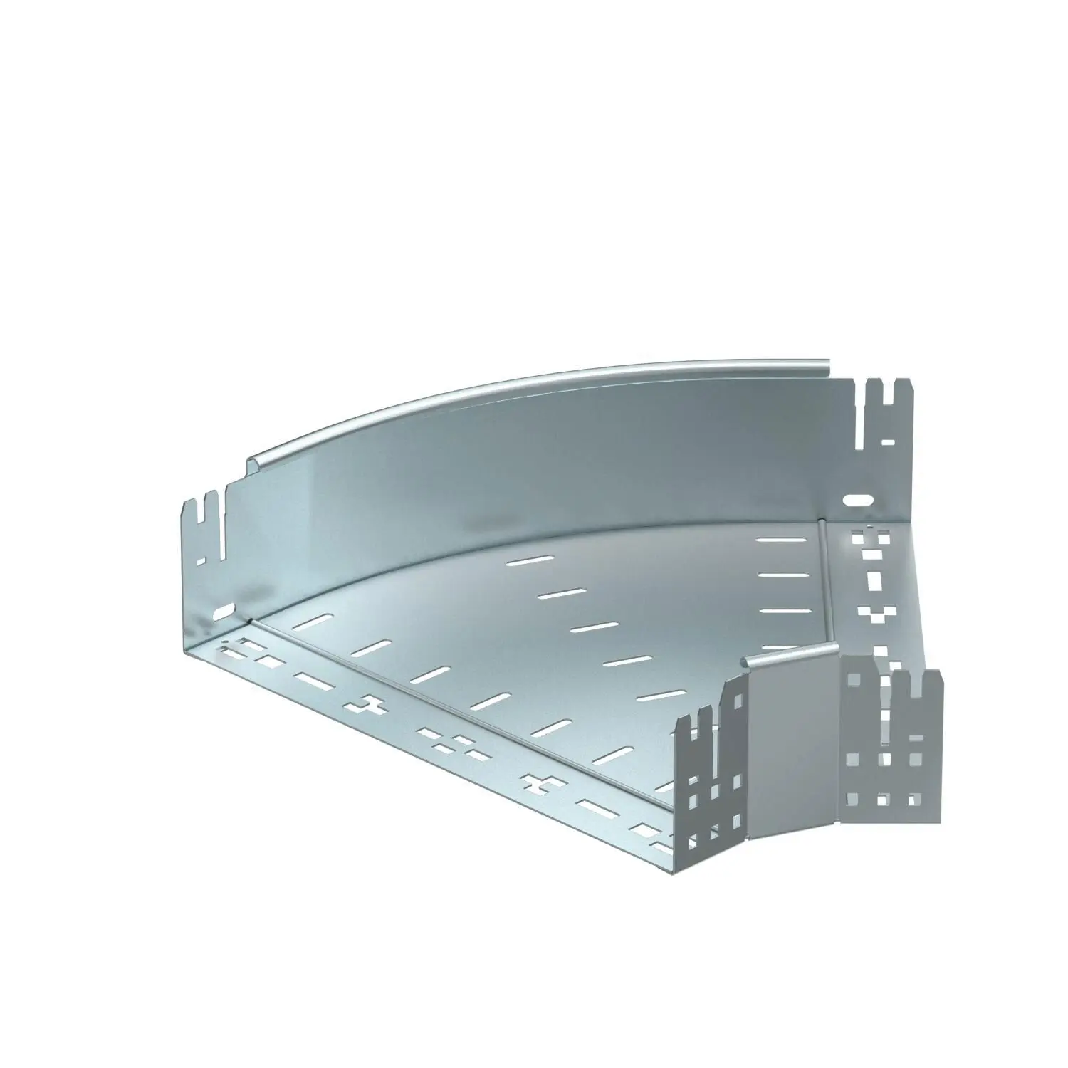 Produktfoto 1 von Bogen 45° mit Schnellverbindung 110x400, St, FS