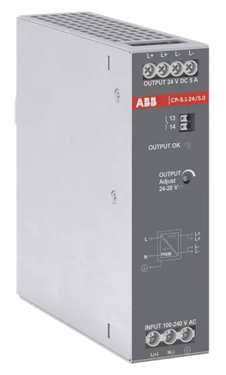 Produktfoto 1 von CP-S.1 24/5.0 Netzteil In:100-240VAC/90-250VDC Out:DC 24V/5A