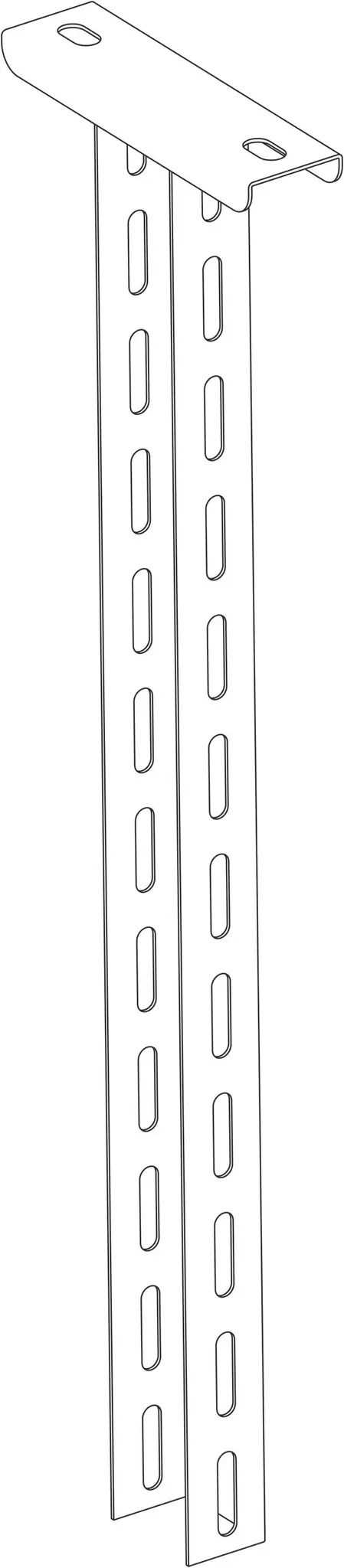 Stiel U55 400 7kN 270Nm, Tauchfeuerverzinkt