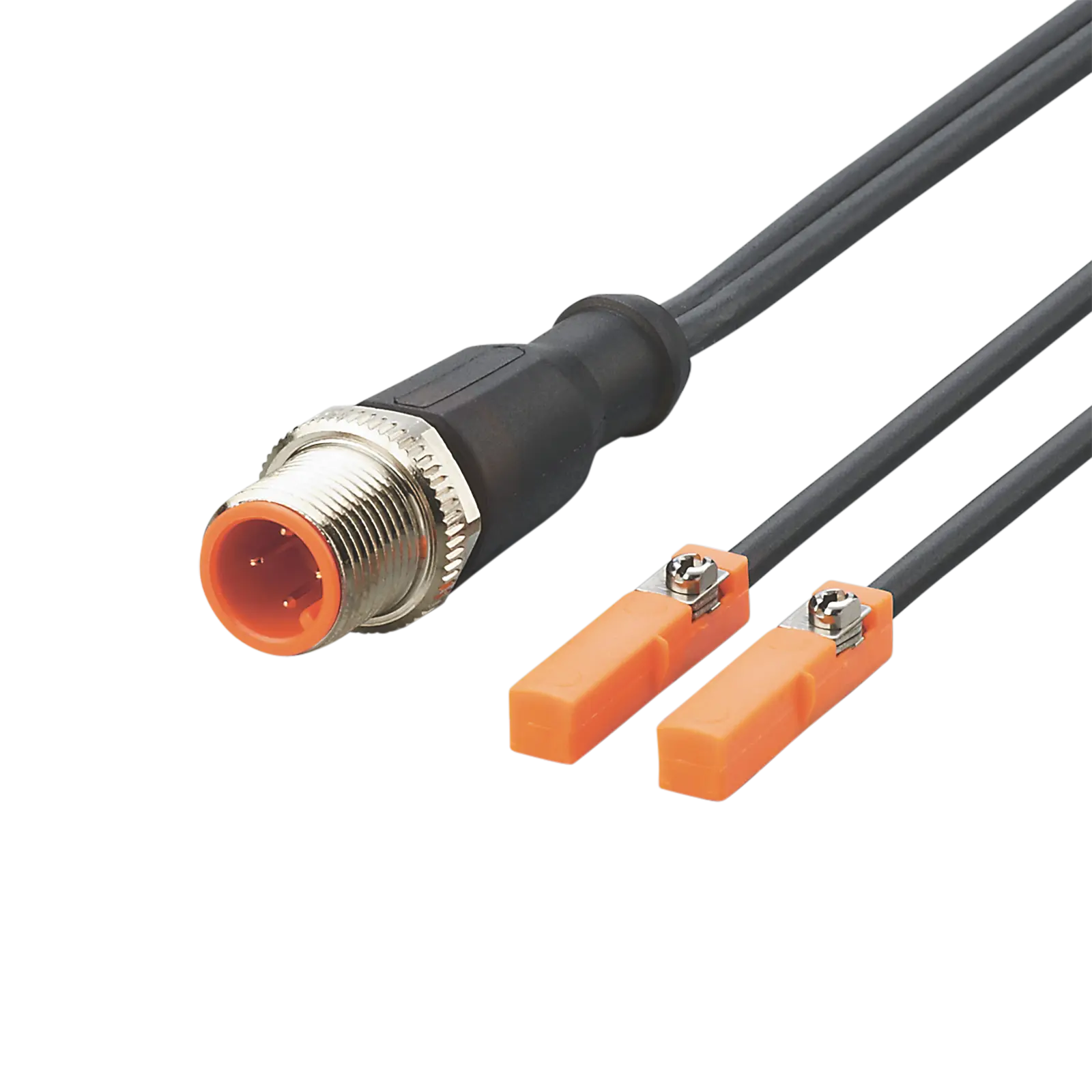 Produktfoto 1 von Zylindersensor AMR 25x5x6,5 2mT 2xS DC PNP 0,3m PUR M12 3L 6000Hz