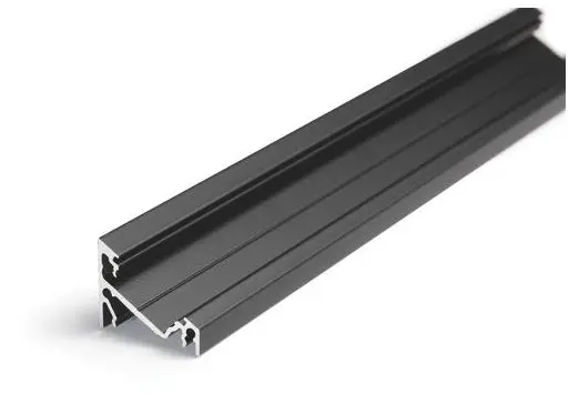 Produktfoto 1 von LED-Alu-Eck-Profil Länge: 2000 mm schwarz
