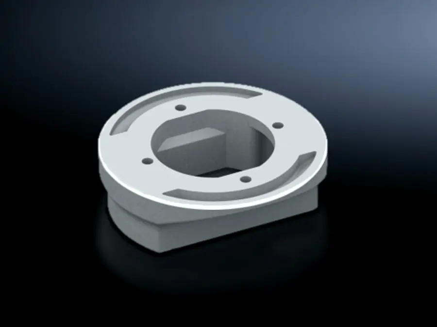 Produktfoto 1 von Adapter von Tragarmanschluss D 130 mm auf 120 x 65 mm