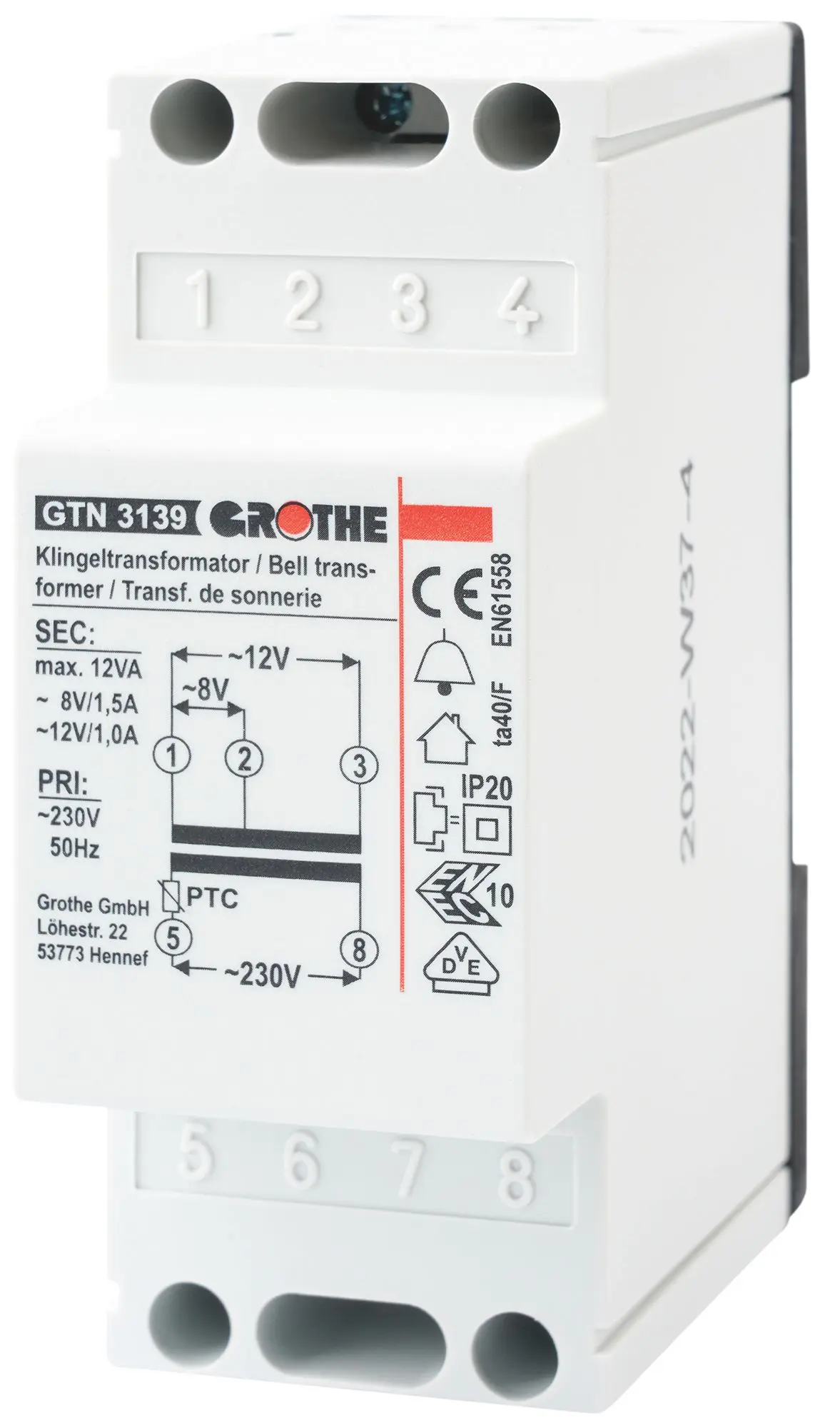 Produktfoto 1 von Induktiver Sensor Ringsensor