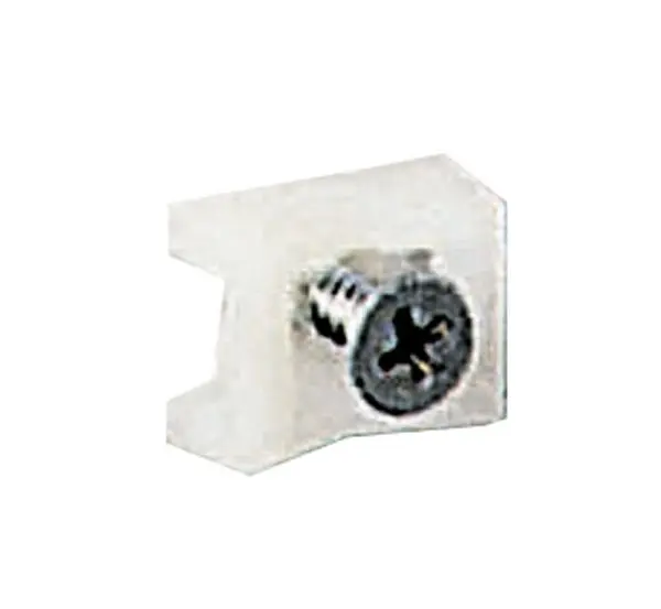 Produktfoto 1 von Schraubsockel, farblos, f.Schrauben D=4mm, f.Kabelbinder bis B=4,6mm.