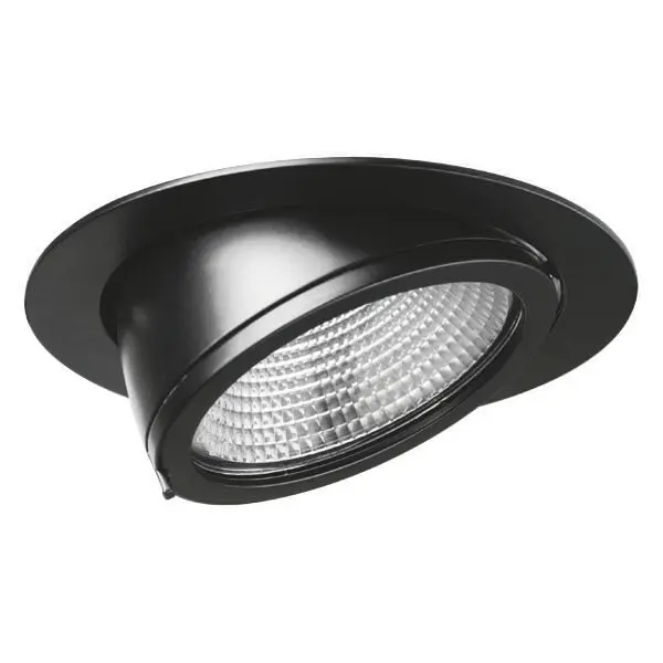 LED-Einbaurichtstrahler 48,9W,38°,3500K,schw.