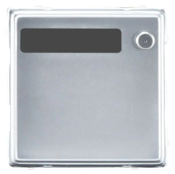 Produktfoto 1 von Tastenfeld Sinthesi S2 1 Klingeltaster max. 24V 1,0A Beleuchtung grün