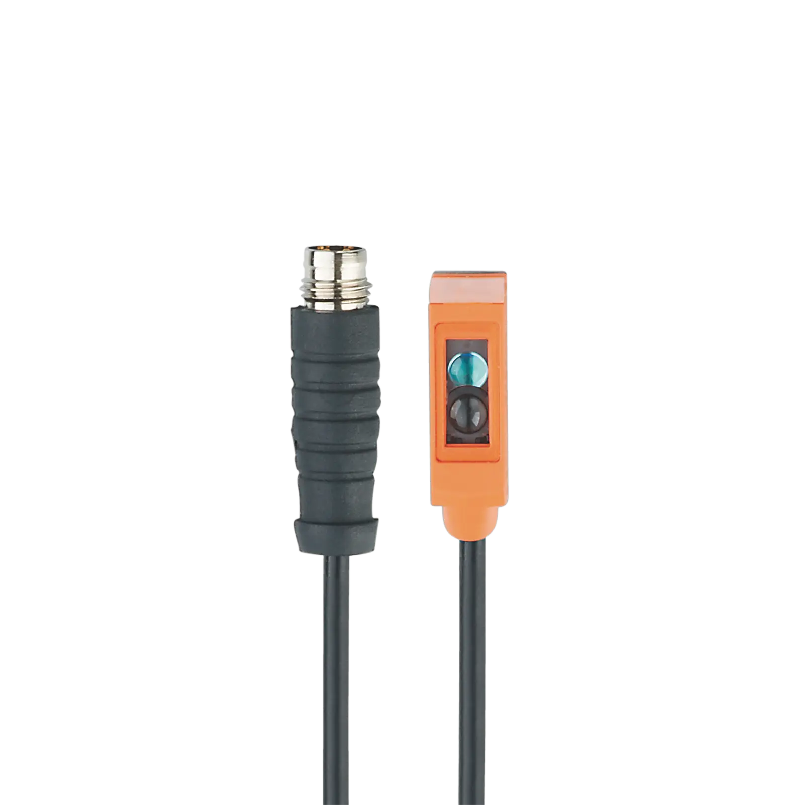 Produktfoto 1 von Einweglichtschranke Rotlicht Dunkel NPN 3m IP65/67 0,3m PVC-Kabel M8