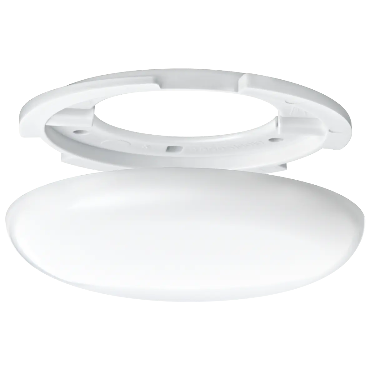 Produktfoto 1 von Abschlussrosette D 100mm mit Bajonettverschluss - weiss