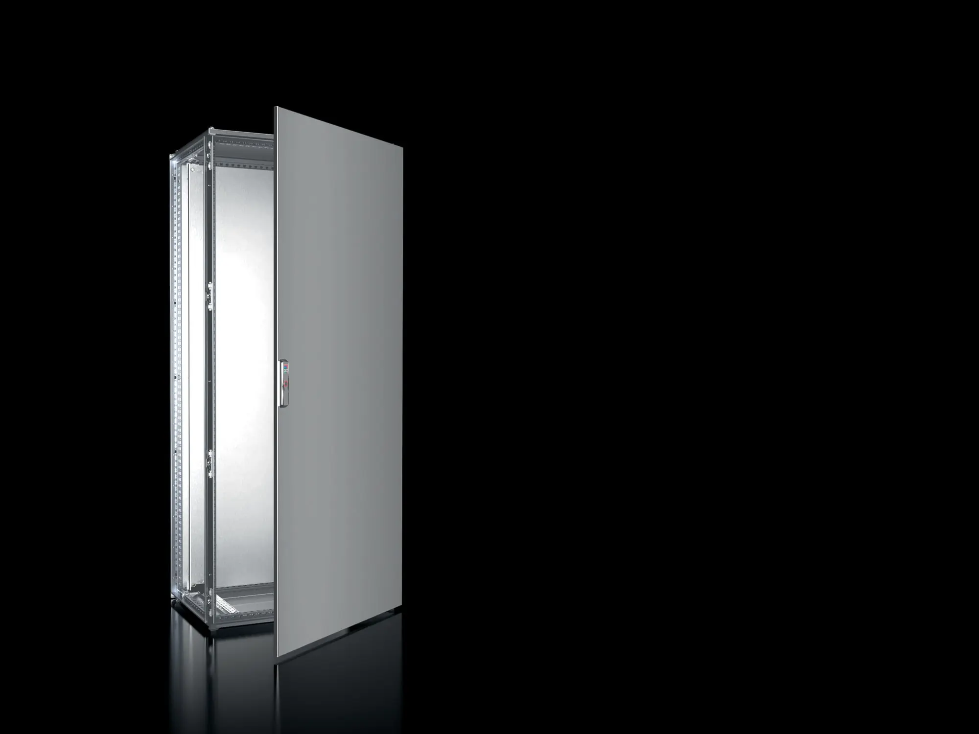 Produktfoto 1 von Anreih-Schranksystem, 1-türig, BHT 800x1800x500mm, Edelstahl